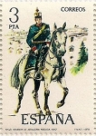 Sellos de Europa - Espaa -  Teniente de Artillería Pesada. 1912