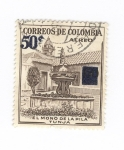 Stamps Colombia -  El mono de la pila.Tunja