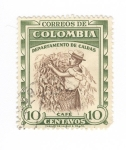 Stamps Colombia -  Departamento de Caldas.Café