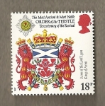 Stamps United Kingdom -  Orden del Cardo
