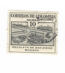 Stamps Colombia -  Recoleta de San Diego-Bogotá