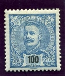 Stamps Portugal -  Carlos I