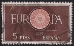 Stamps : Europe : Spain :  Serie Europa