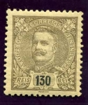 Stamps Portugal -  Carlos I