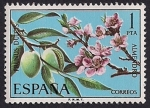 Stamps : Europe : Spain :  Flora