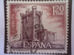 Stamps Spain -  Castillo de Fuensaldaña.
