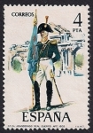 Stamps : Europe : Spain :  Uniformes militares