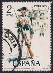 Stamps : Europe : Spain :  Uniformes militares