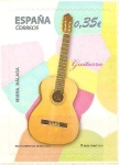 Stamps Spain -  INSTRUMENTOS  MUSICALES.  GUITARRA.