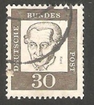 Stamps Germany -  227 - Emmanuel Kant