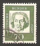 Sellos de Europa - Alemania -  231 - Ludwig van Beethoven