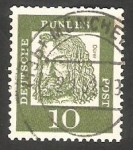 Stamps Germany -  223 - Albrecht Dürer,con número de control