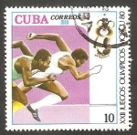 Stamps Cuba -  Juegos Olímpicos de Moscú