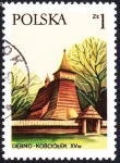 Stamps Poland -  POLONIA -  Iglesias de madera del sur de Małopolska