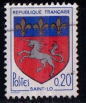 Sellos de Europa - Francia -  Escudos. Saint Lo
