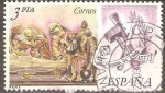 Stamps Spain -  ESCULTURA  DEL  ENTIERRO  DE  CRISTO.  JUAN  DE  JUNI.