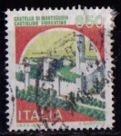 Stamps Italy -  Castello de Montecchio