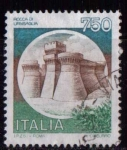 Stamps Italy -  Rocca de Urbisaglia