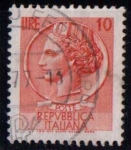 Stamps : Europe : Italy :  Serie básica