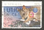 Stamps Australia -  1189 - Navidad, árbol de Navidad y marsupial