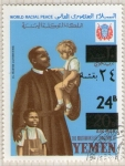 Stamps Yemen -  7 Dr. Martin Luther King