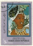 Stamps Yemen -  18 Arte de la India