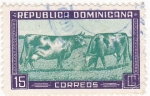Stamps Dominican Republic -  GANADO VACUNO