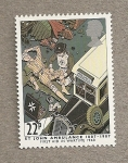 Stamps United Kingdom -  Ambulancias St John