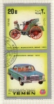 Stamps : Asia : Yemen :  43 Coches