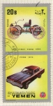 Stamps : Asia : Yemen :  44 Coches