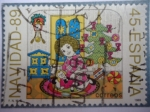 Stamps Spain -  Navidad-89