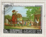 Stamps Yemen -  50 Carruaje