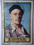 Stamps Spain -  Ed. 2022 -Día del Sello - Autorretrato - Pintor:Ignacio Zuloaga