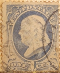 Stamps United States -  benjamin franklin