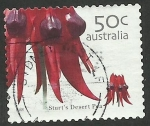 Sellos de Oceania - Australia -  Flores del desierto