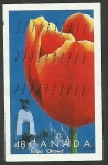 Stamps Canada -  Flora, tulipa