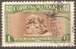 Stamps : America : Guatemala :  ALTAR  MAYA.  PARQUE  AURORA.