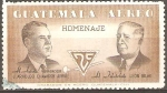 Stamps Guatemala -  HOMENAJE   A  J.  ARNOLDO  CHAVARRY  ARRUÈ  Y  LEÒN  BILAK