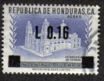 Stamps Honduras -  Basílica de Suyapa