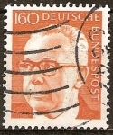 Sellos de Europa - Alemania -  Presidente Gustav Heinemann.
