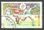 Stamps Vietnam -  Mundial de fútbol Italia 90