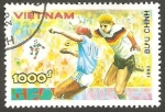 Sellos de Asia - Vietnam -  Mundial de fútbol Italia 90