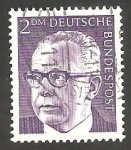 Stamps Germany -  517 - Presidente G. Heinemann