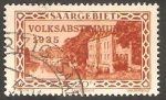 Stamps Germany -  Sarre - 175 - Cuartel Vauban de Sarrelouis