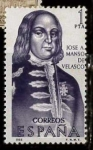 Stamps Spain -  JOSE A MANSO DE VELCASCO