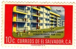 Stamps El Salvador -  EDIFICIOS MULTIFAMILIARES CONSTRUIDOS POR I.V.U 1958