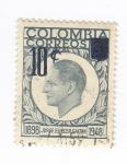 Stamps Colombia -  Jorge Eliecer Gaitan 1898-1948