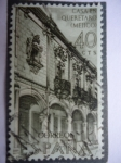 Sellos de Europa - Espa�a -  Ed. 1996 - Forjadores de América - Casa en Queretaro (Mejico)