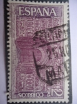 Stamps Spain -  Monasterio de Ripoll.