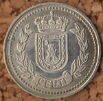 monedas de Europa - Espa�a -  CEUTI